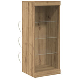 Sideboard With Led Lights Artisan Oak 41X37X100 Cm