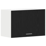 Hanging Cabinet In Black Oak - 60X31X60 Cm, Made From Engineered Wood
