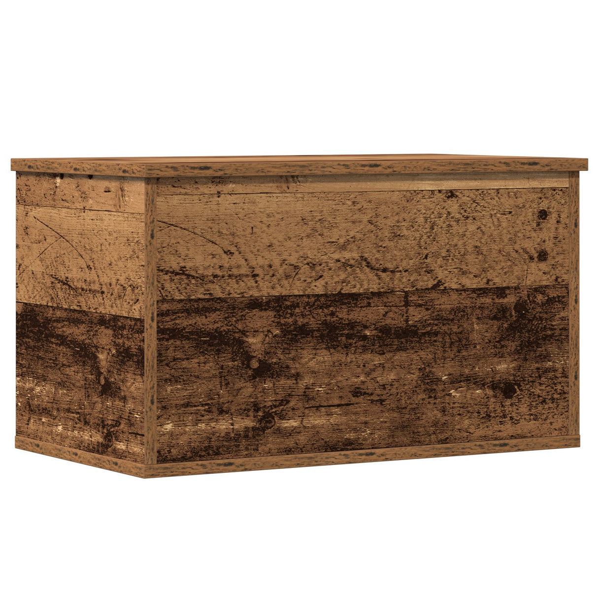 Storage Box Old Wood 60X35X35 Cm Made Of Engineered Wood