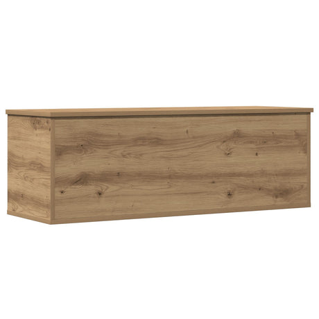 Artisan Oak Storage Box 102X35X35 Cm Made Of Engineered Wood