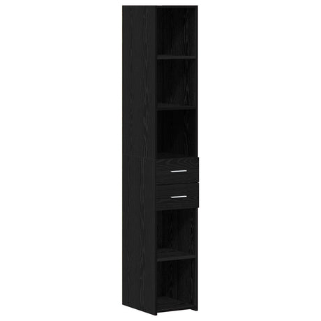 Highboard Artisan Oak 30X42,5X185 Cm Engineered Wood