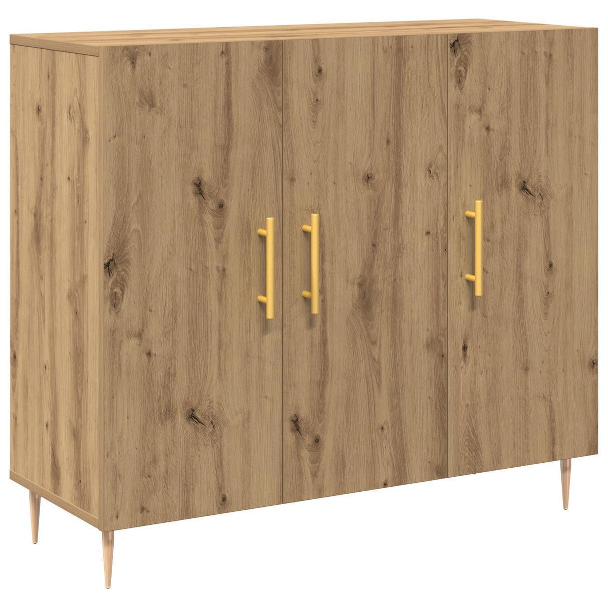Sideboard Artisan Oak 90X34X80 Cm Engineered Wood