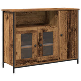 Sideboard Old Wood 100X35X75 Cm Engineered Wood