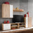 5-Piece Tv Cabinet Set In Engineered Wood