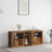 Sideboard With Led Lights 162X37X67 Cm