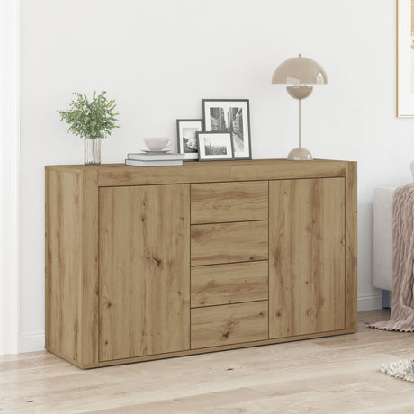 Sideboard Wood 120 X 36 X 69 Cm Storage