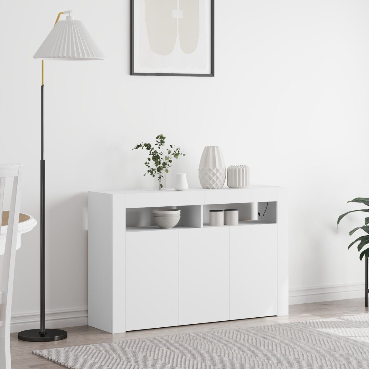 Sideboard Engineered Wood 116 X 30 X 75 Cm Sideboard