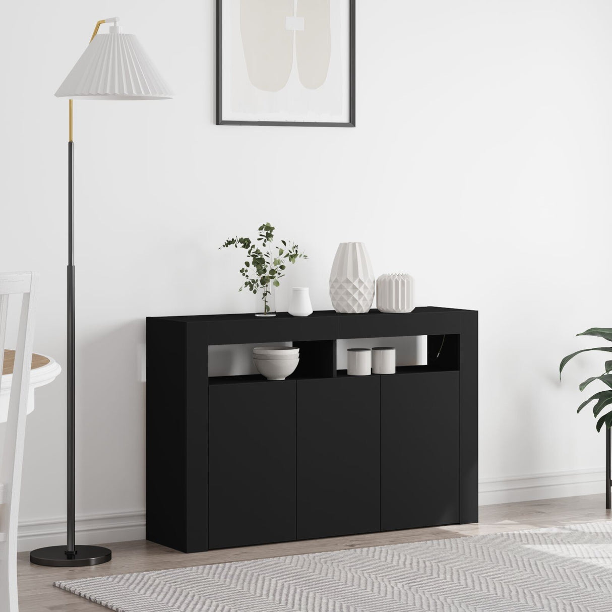 Sideboard Engineered Wood 116 X 30 X 75 Cm Sideboard
