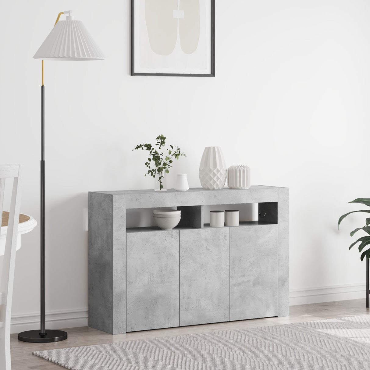 Sideboard Engineered Wood 116 X 30 X 75 Cm Sideboard