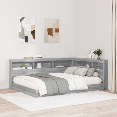 Bookcase Bed Engineered Wood