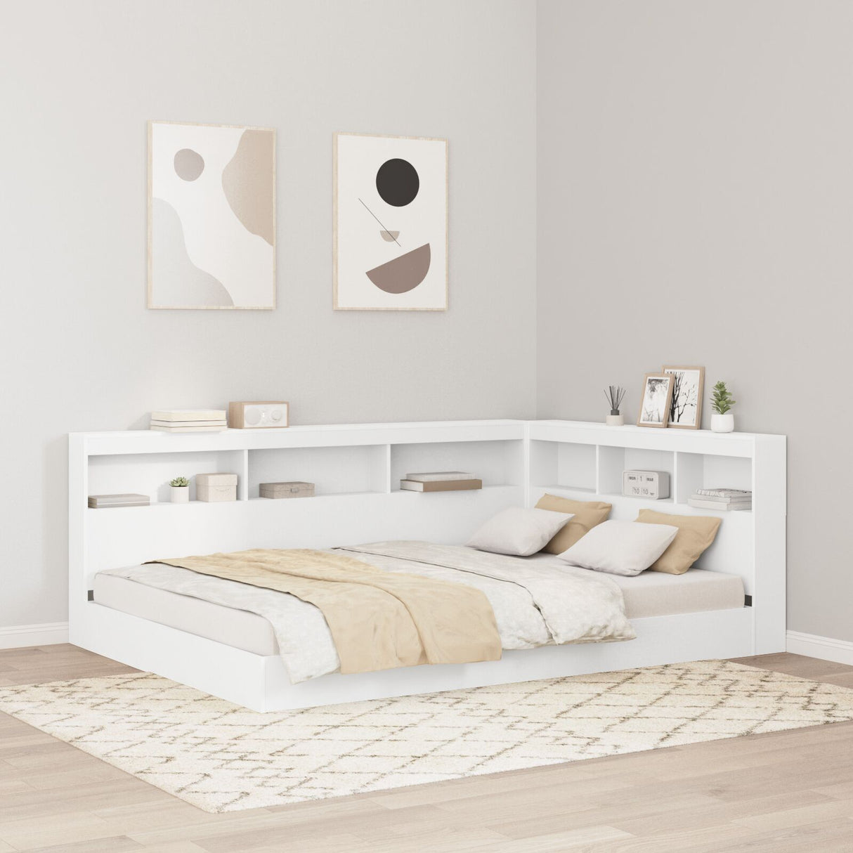 Bookcase Bed Engineered Wood
