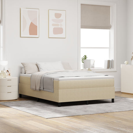 Box Spring Bed Corduroy Fabric