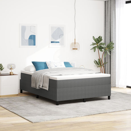 Box Spring Bed Corduroy Fabric