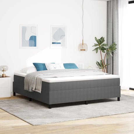 Box Spring Bed Corduroy Fabric