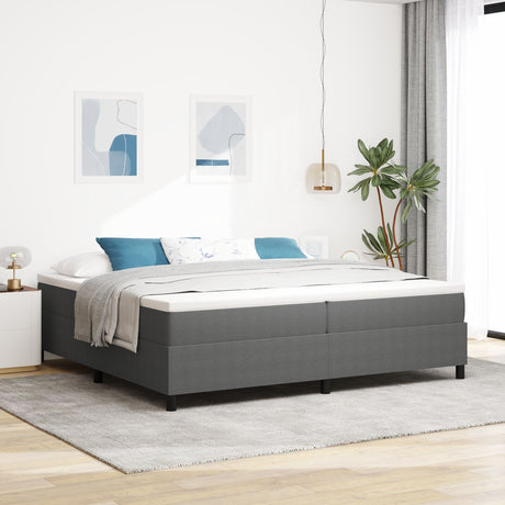 Box Spring Bed Corduroy Fabric