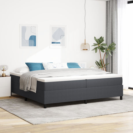 Box Spring Bed Corduroy Fabric