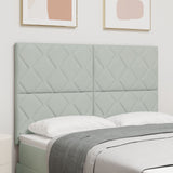 Headboard Diamond Blocks Design Velvet,  Headboard Diamond Blocks Design 160 Cm Velvet
