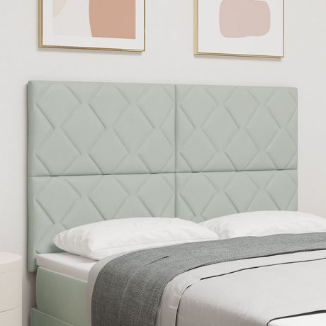 Headboard Diamond Blocks Design Velvet,  Headboard Diamond Blocks Design 160 Cm Velvet