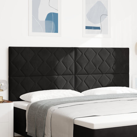 Headboard Diamond Blocks Design Velvet,  Headboard Diamond Blocks Design 160 Cm Velvet