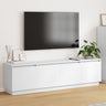 Tv Cabinet With Led 180X38X49 Cm Engineered Wood