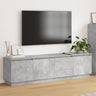 Tv Cabinet With Led 180X38X49 Cm Engineered Wood