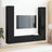6 Piece Tv Cabinet Set Wall-Mounted Engineered Wood,  Tv Stand 80X30X30 Cm Made Of Engineered Wood,  Wall-Mounted Tv Cabinets - 2 Pcs , 30.5X30X, Made From Engineered Wood