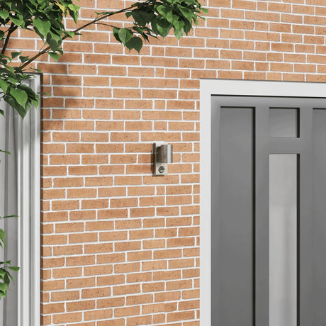 Outdoor Wall Light Silver Ip44