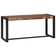 Bench Multicolour 100X35X45 Cm Solid Wood Reclaimed