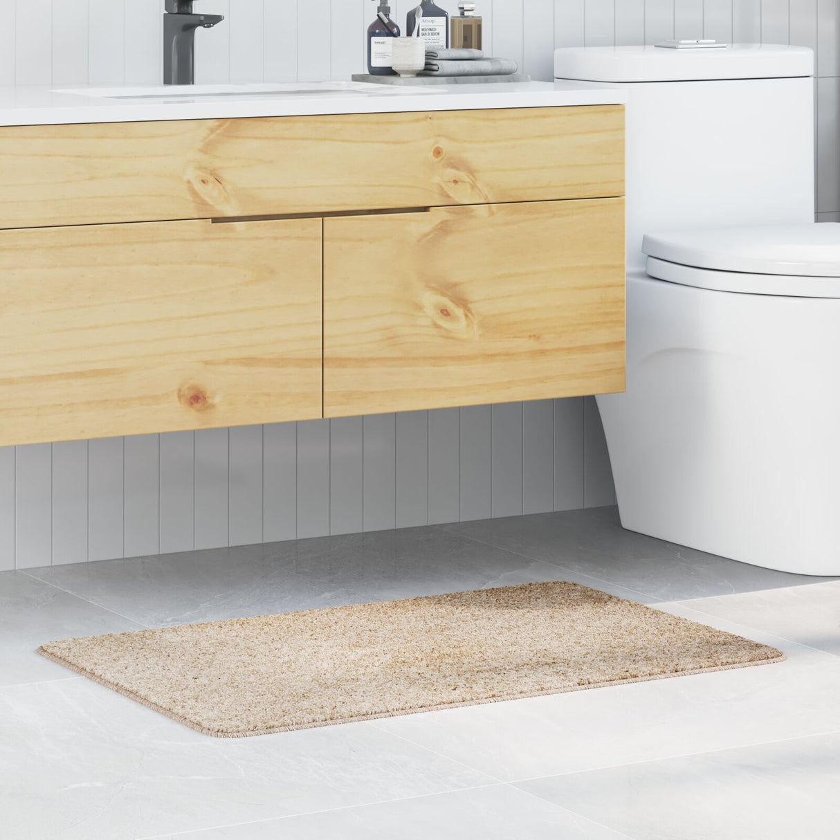 Bath Mat Rectangular Polypropylen Non-Slip