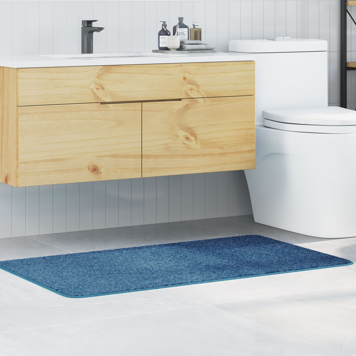 Bath Mat Rectangular Polypropylen Non-Slip