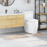 2 Piece Bath Mat Set Polypropylen Non-Slip