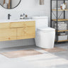 2 Piece Bath Mat Set Polypropylen Non-Slip