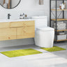 2 Piece Bath Mat Set Polypropylen Non-Slip