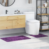 2 Piece Bath Mat Set Polypropylen Non-Slip