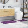 2 Piece Bath Mat Set Polypropylen Non-Slip