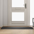 Rectangular Door Mat In Anthracite, 60X180 Cm