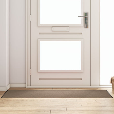 Rectangular Door Mat Beige 60X180 Cm