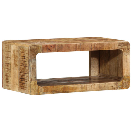 Tv Wall Cabinet Solid Wood Rough Mango