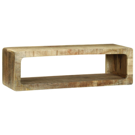 Tv Wall Cabinet Solid Wood Rough Mango