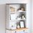 Hutch &quot;Askim&quot; 91X30X104 Cm Solid Wood Pine