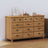 Chest Of Drawers &quot;Askim&quot; 79X40X133.5 Cm Solid Wood Pine