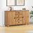 Sideboard &quot;Askim&quot; 133,5X40X79 Cm Solid Wood Pine