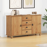 Sideboard &quot;Askim&quot; 133,5X40X79 Cm Solid Wood Pine