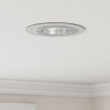 Recessed Spotlights 24 Pcs Round Gu10 Silver Ø91 Mm