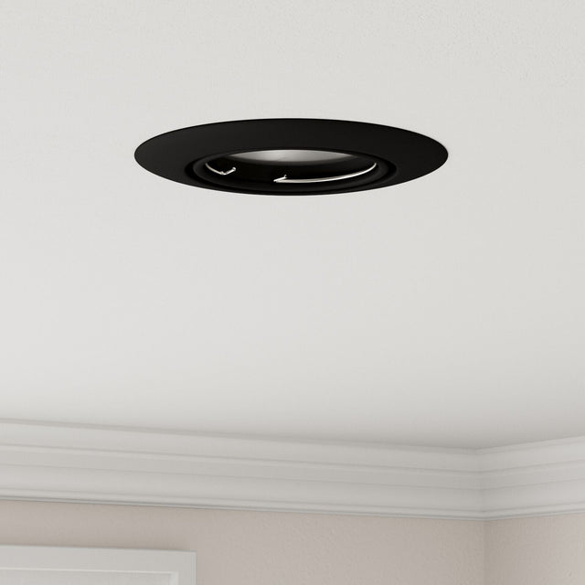Recessed Spotlights 6 Pcs Round Gu10 Ø90 Mm Steel