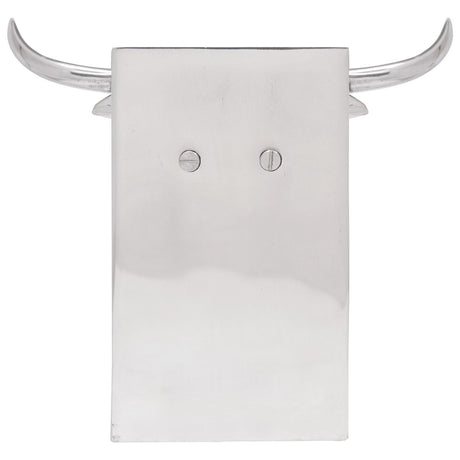 Bookends 2 Pcs Silver 12X9X19 Cm Aluminium