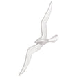 Wall Mounted Seagull 2 Pack Silver Aluminum