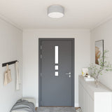 Ceiling Light - Fabric Flush Mount, 30 Cm E27