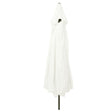 Garden Umbrella 395X245 Cm White