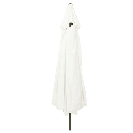 Garden Umbrella 395X245 Cm White